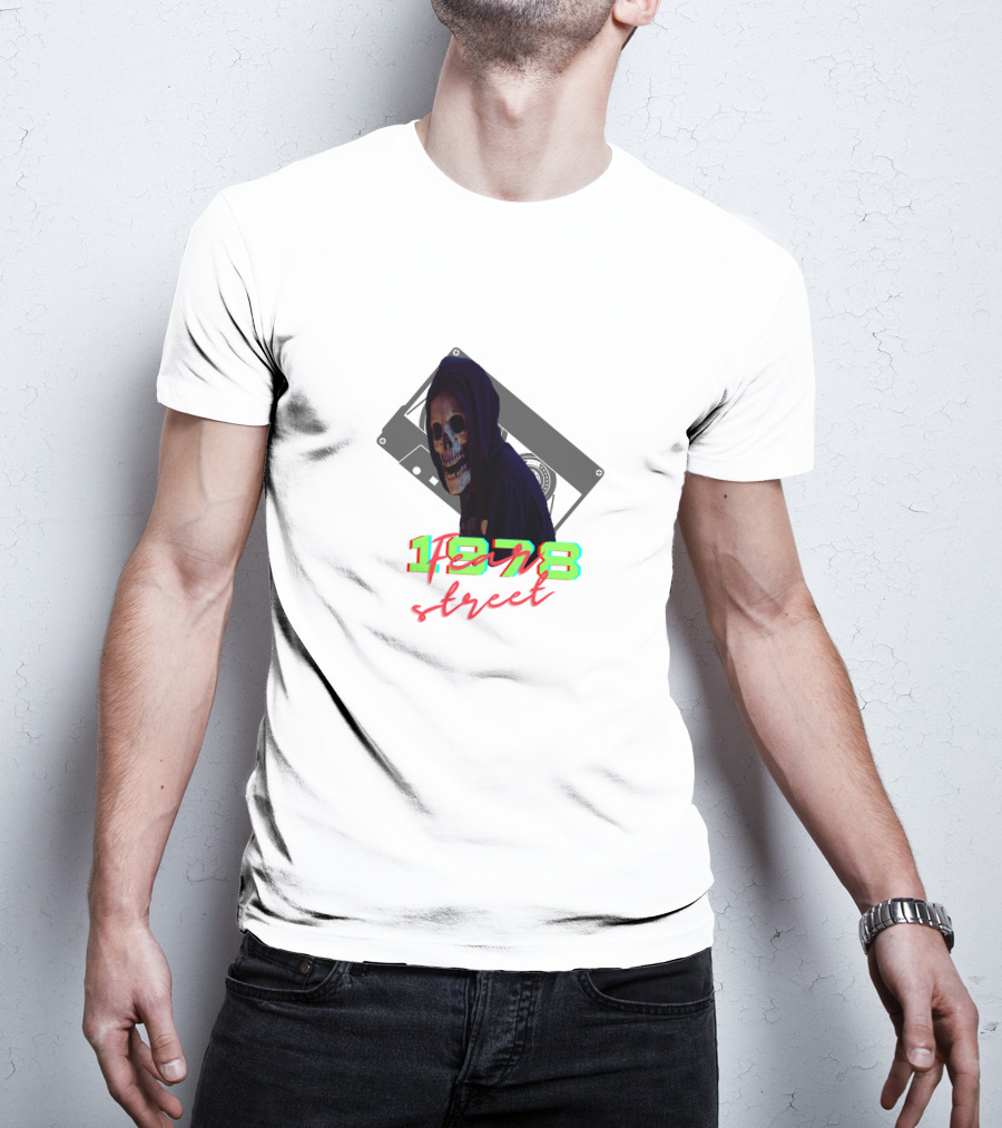 1978 Street Skull Mask Killer Halloween Movie Part 2 T-Shirt