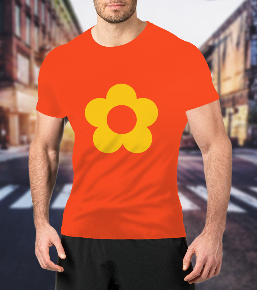 Shortcake Orange Blossom Yellow Flower T-Shirt