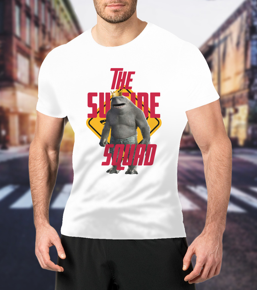 King Shark The Suicide Squad Num Num Movies T-Shirt