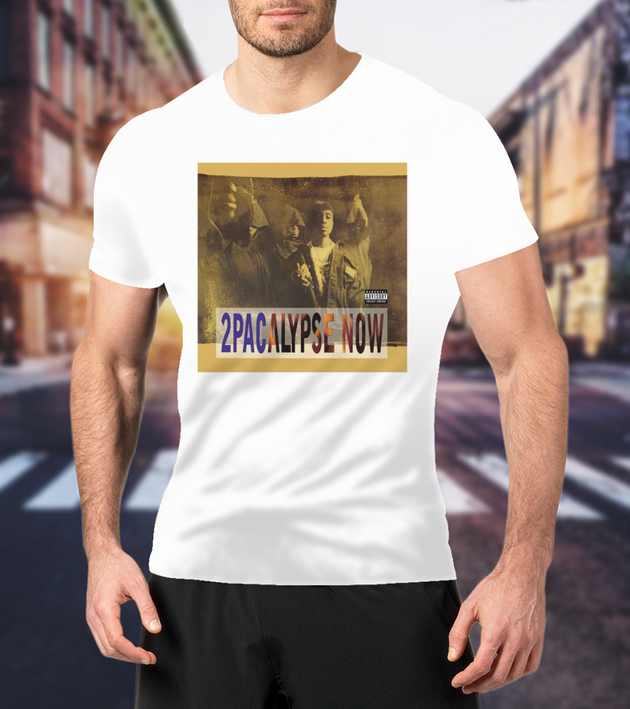 2Pacalypse Now Album Cover Homage Book Of Shady Image T-Shirt