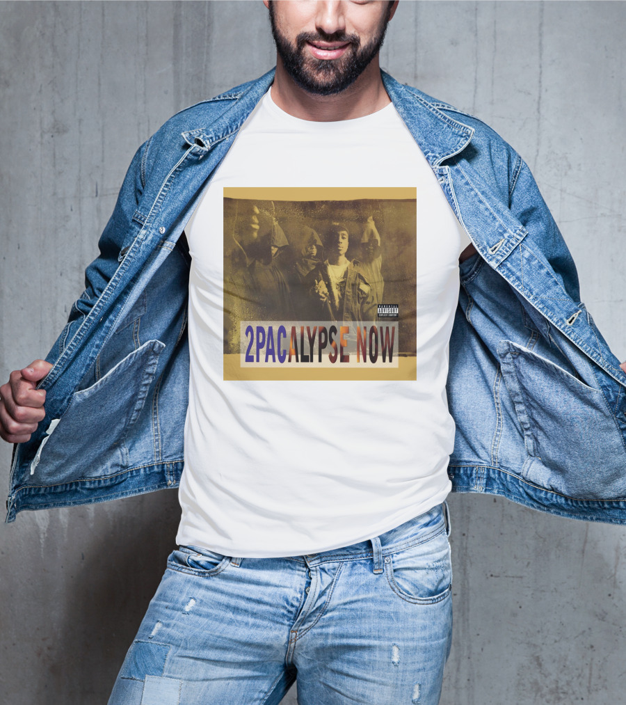 2Pacalypse Now Album Cover Homage Book Of Shady Image T-Shirt