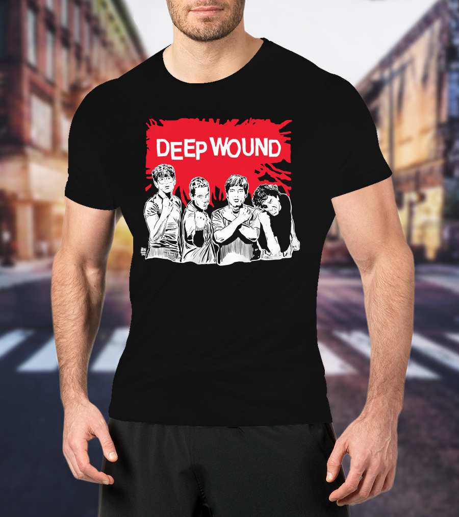 Dinosaur Jr Kfu Store Merch Deep Wound Punk Band T-Shirt