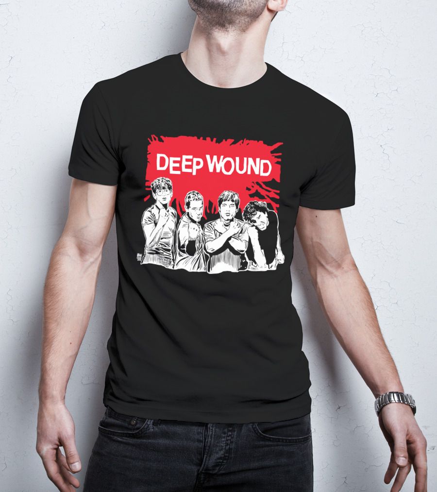 Dinosaur Jr Kfu Store Merch Deep Wound Punk Band T-Shirt