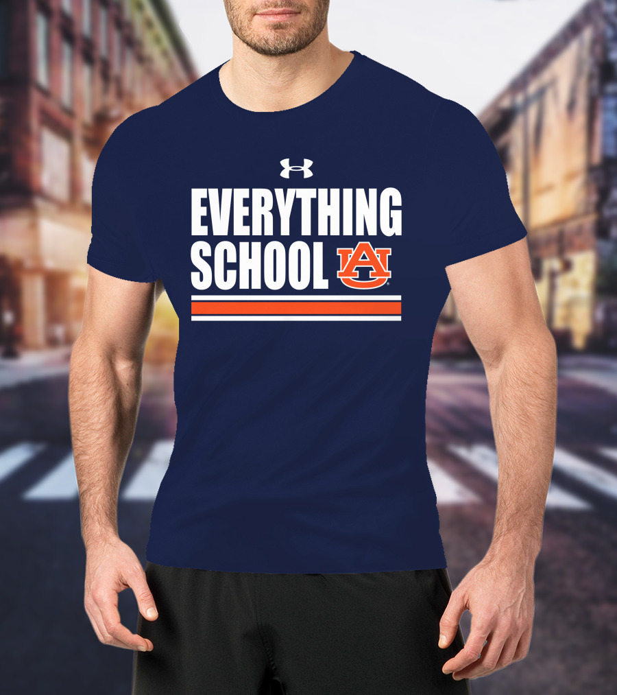 Everything School Auburn Football Under Armour Jarquez Hunter Derick Hall T-Shirt