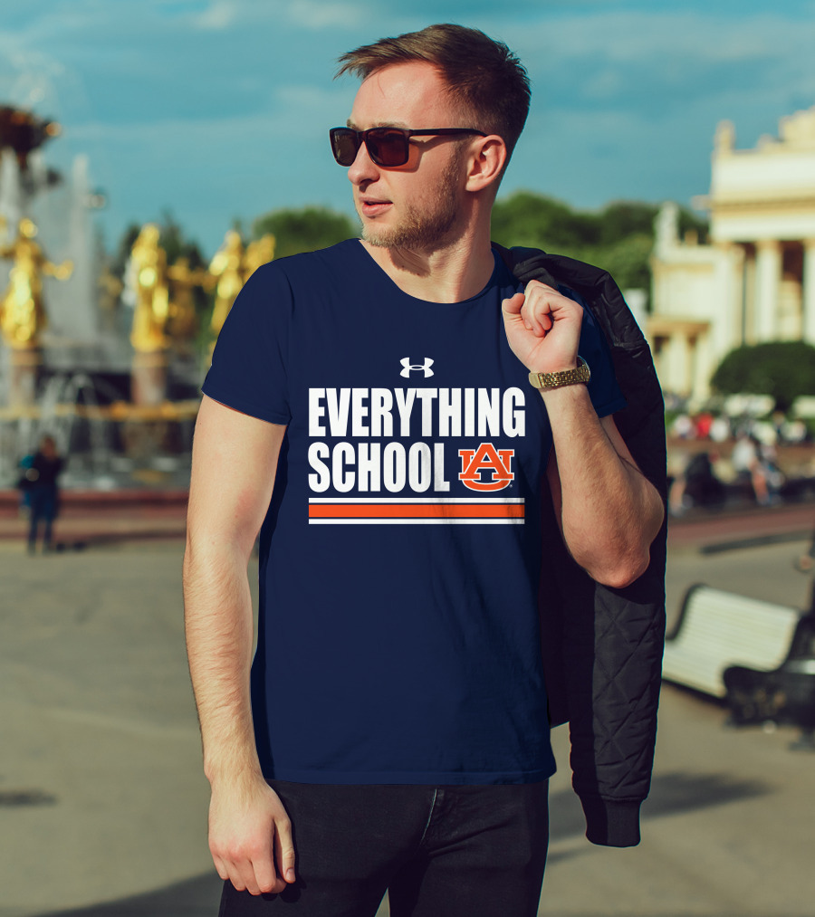 Everything School Auburn Football Under Armour Jarquez Hunter Derick Hall T-Shirt