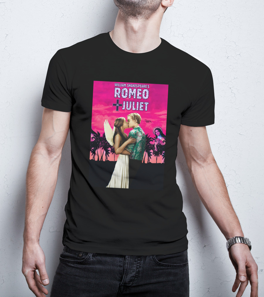 William Shakespeare's Romeo Juliet Ely Kreimendahl Tropical Angel Romance T-Shirt
