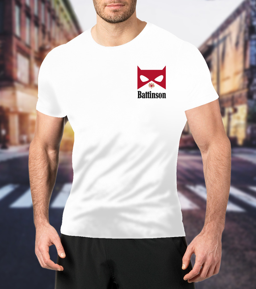 Battinson Mask Red T-Shirt