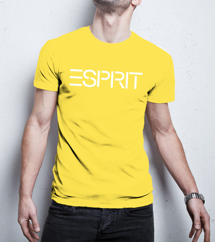 Hbx Store Merch Esprit Yellow Background T-Shirt