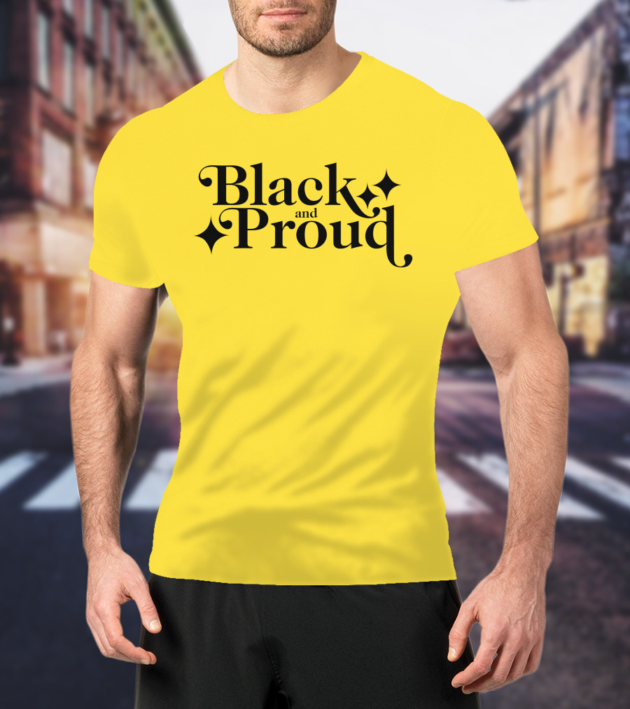 Black And Proud Scorpio Sky T-Shirt
