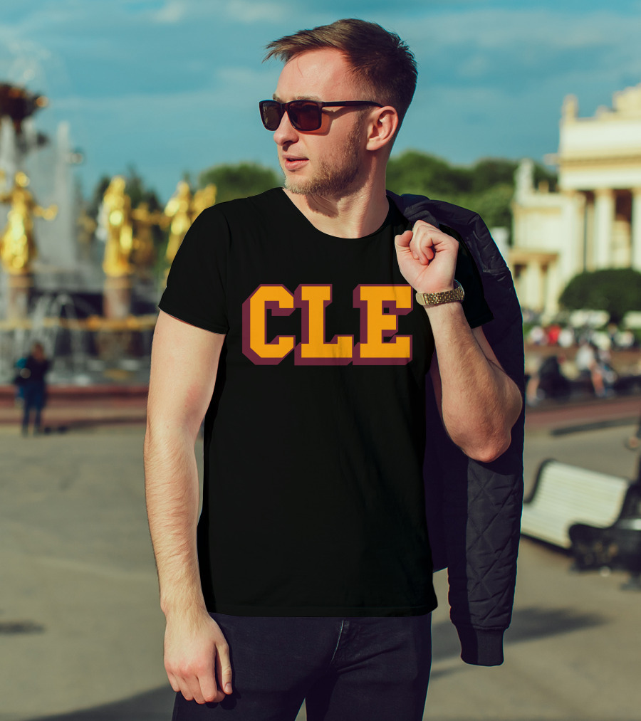 CLE Clothing Co Store Merch CLE College T-Shirt