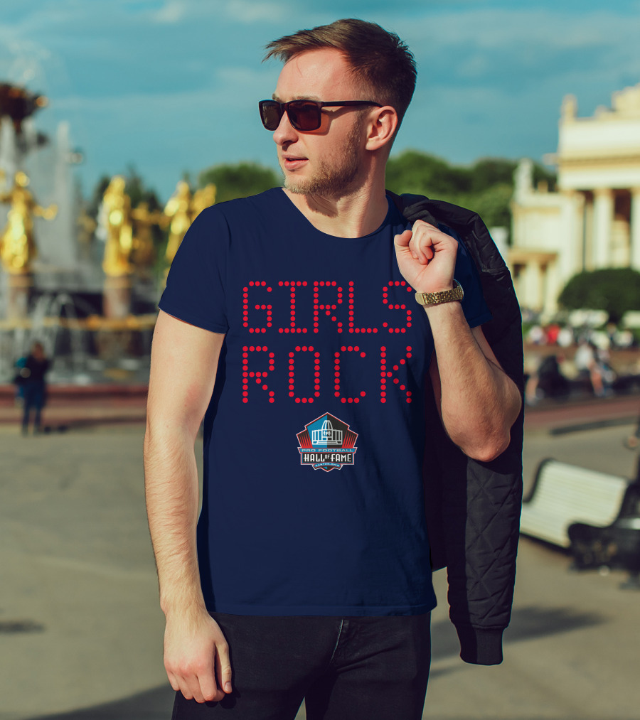 Pro Football Hall Of Fame Girls Rock Youth Merch T-Shirt