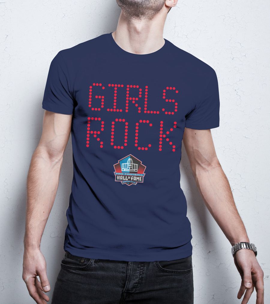 Pro Football Hall Of Fame Girls Rock Youth Merch T-Shirt