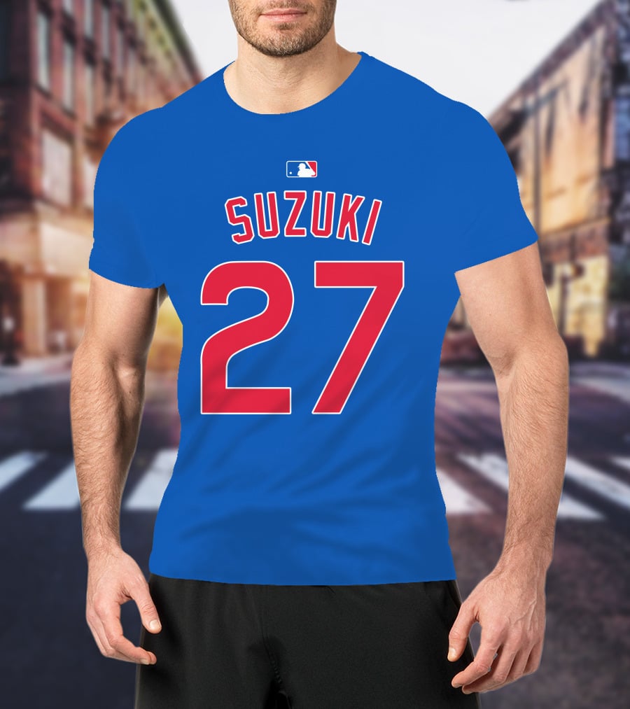 Obvious Merch Seiya Suzuki 27 MLB Jersey T-Shirt