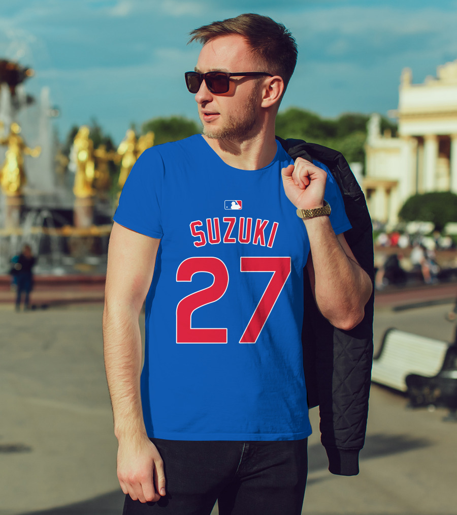 Obvious Merch Seiya Suzuki 27 MLB Jersey T-Shirt