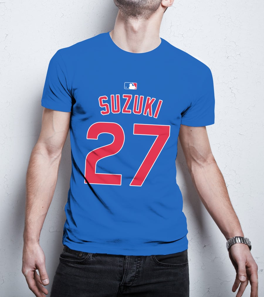Obvious Merch Seiya Suzuki 27 MLB Jersey T-Shirt