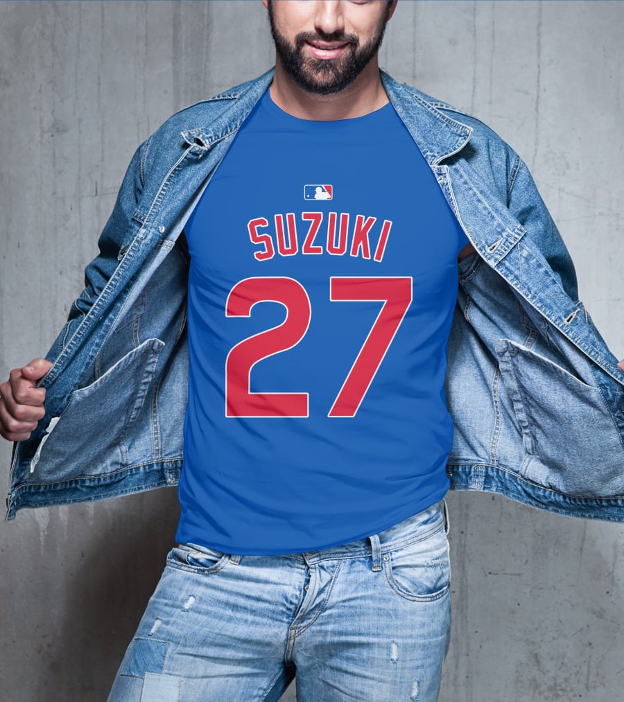 Obvious Merch Seiya Suzuki 27 MLB Jersey T-Shirt