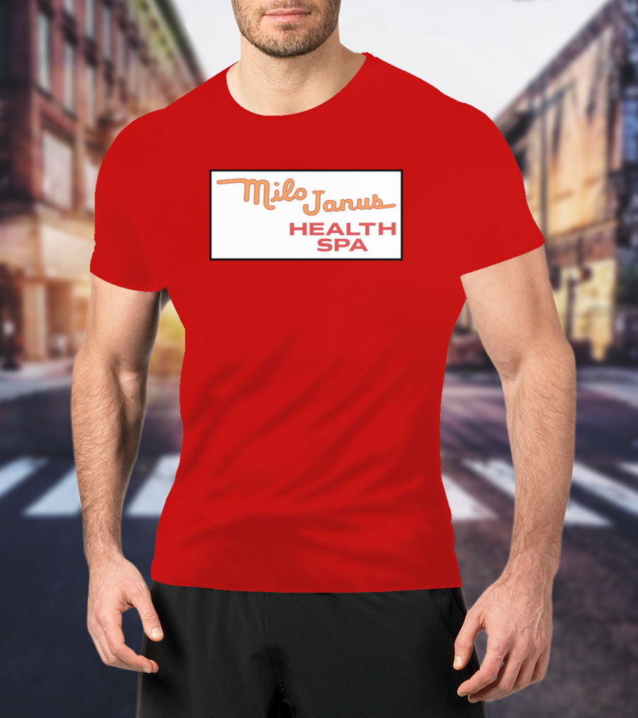 Milo Janus Health Spa Columbo Phile Classic TV Reference T-Shirt