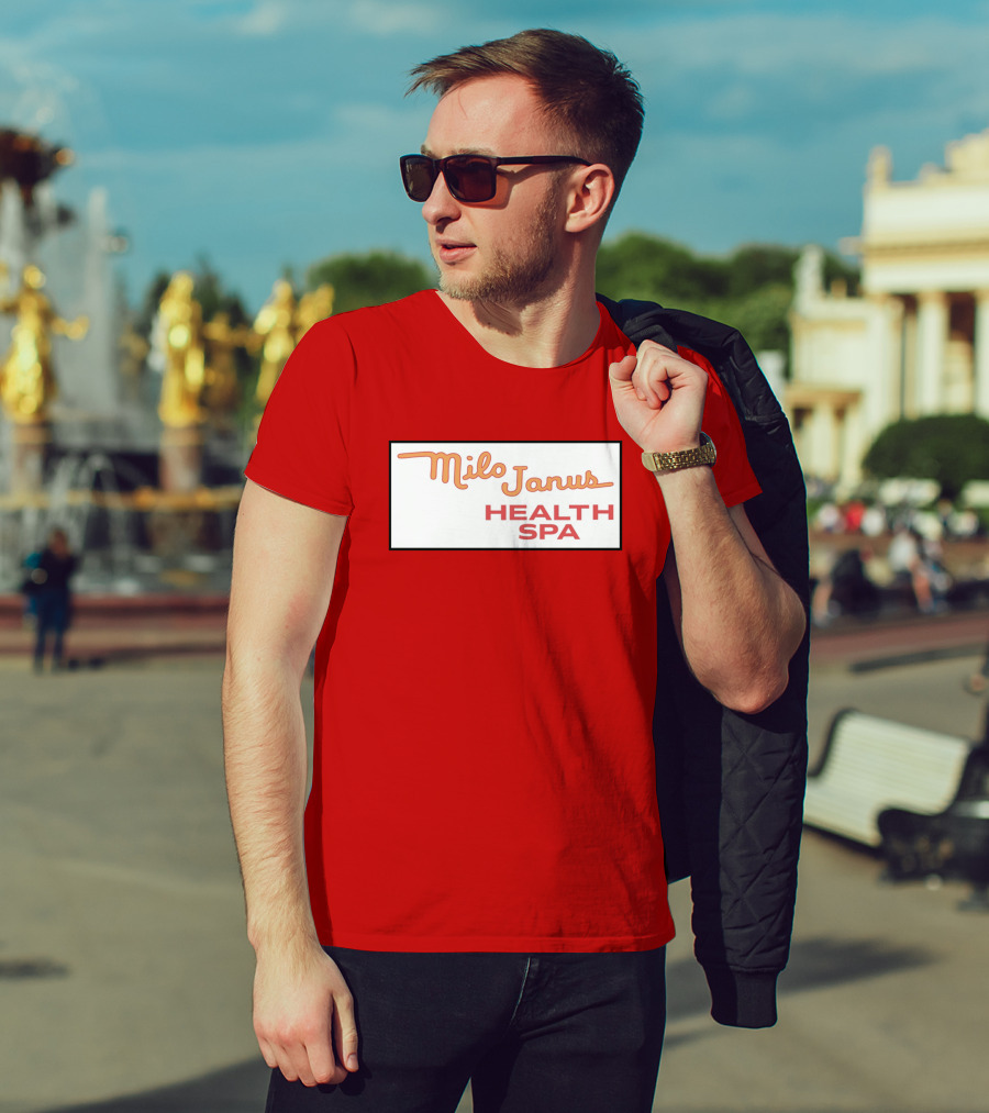 Milo Janus Health Spa Columbo Phile Classic TV Reference T-Shirt