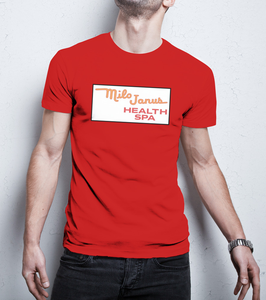 Milo Janus Health Spa Columbo Phile Classic TV Reference T-Shirt