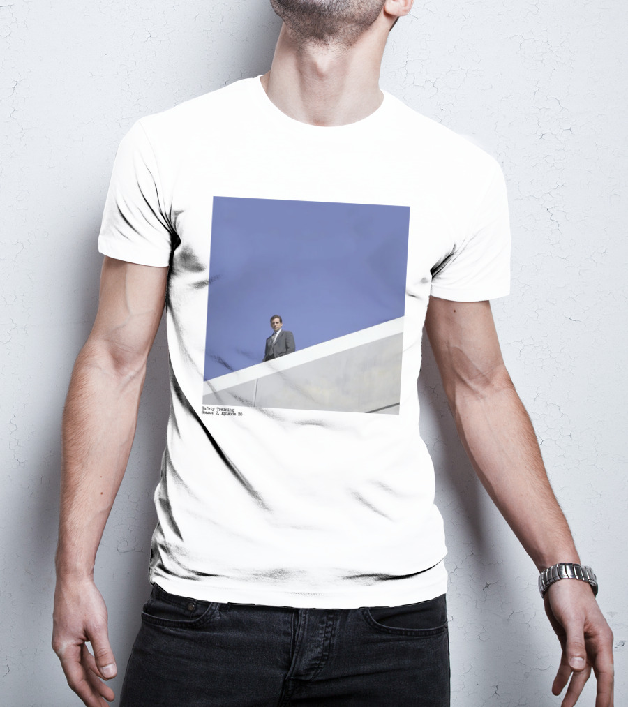 Safety Training Season 3 Episode 20 Roof Scene The Office Experience Store T-Shirt