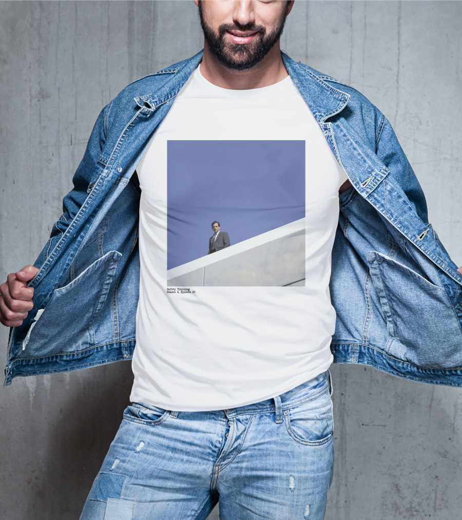Safety Training Season 3 Episode 20 Roof Scene The Office Experience Store T-Shirt