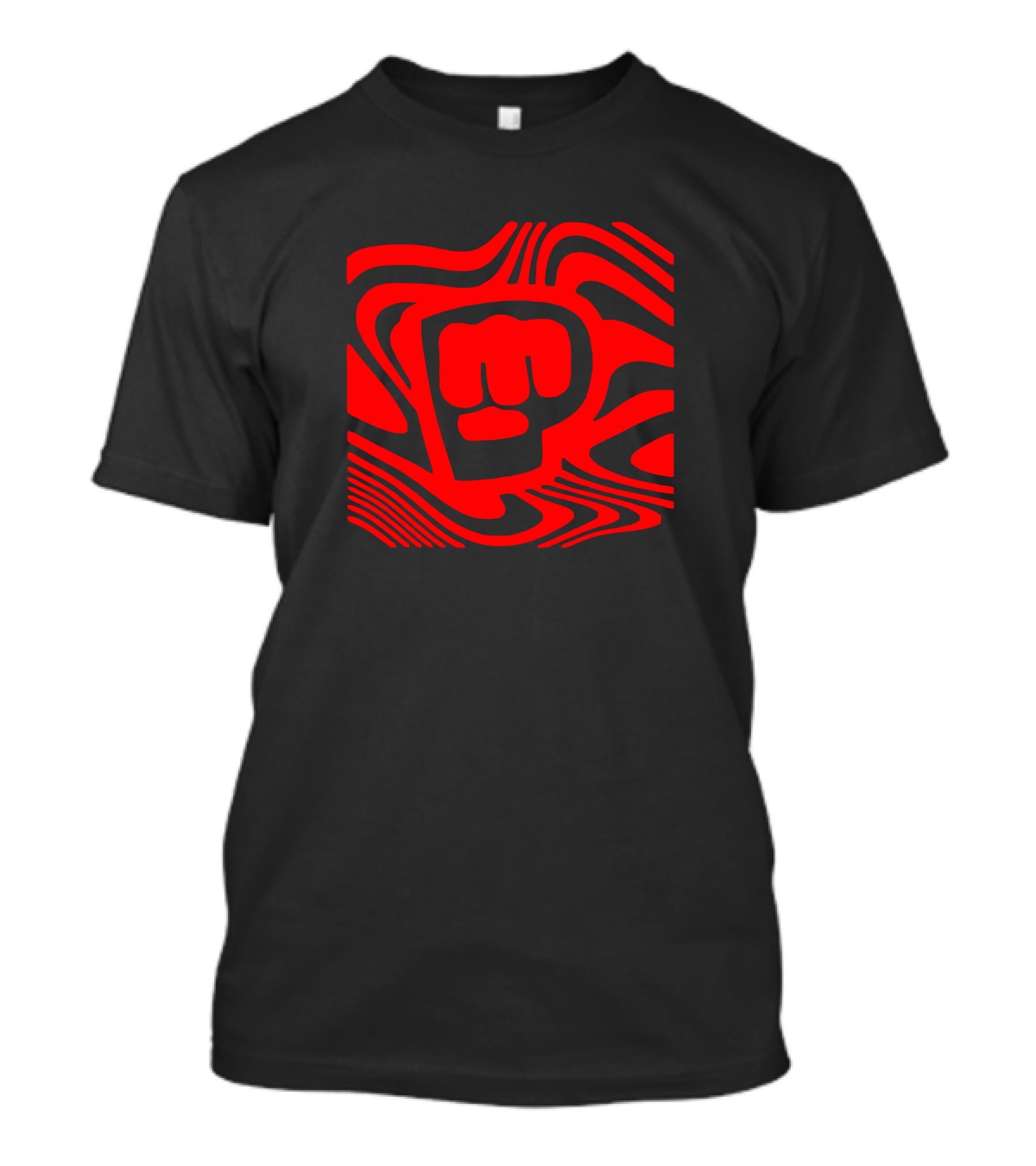 Pewdiepie Merch New Edition Brofist Youtuber Logo With Red Dazzle Camouflage T-Shirt