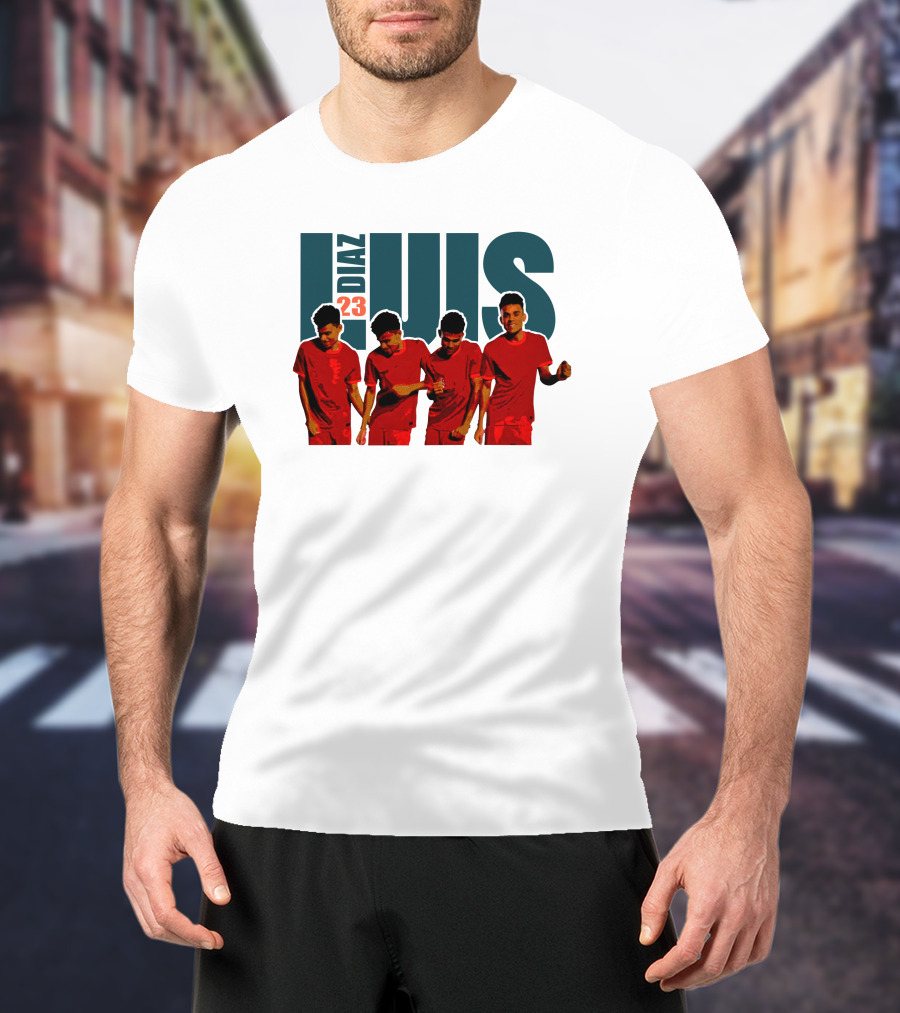 Luis Diaz 23 Dance Redmen TV Shopify Store T-Shirt
