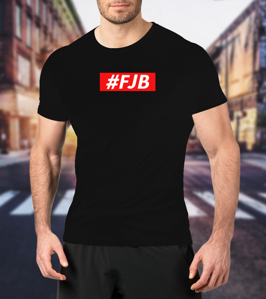 Hodgetwins Merch #FJB Bar Red Square T-Shirt