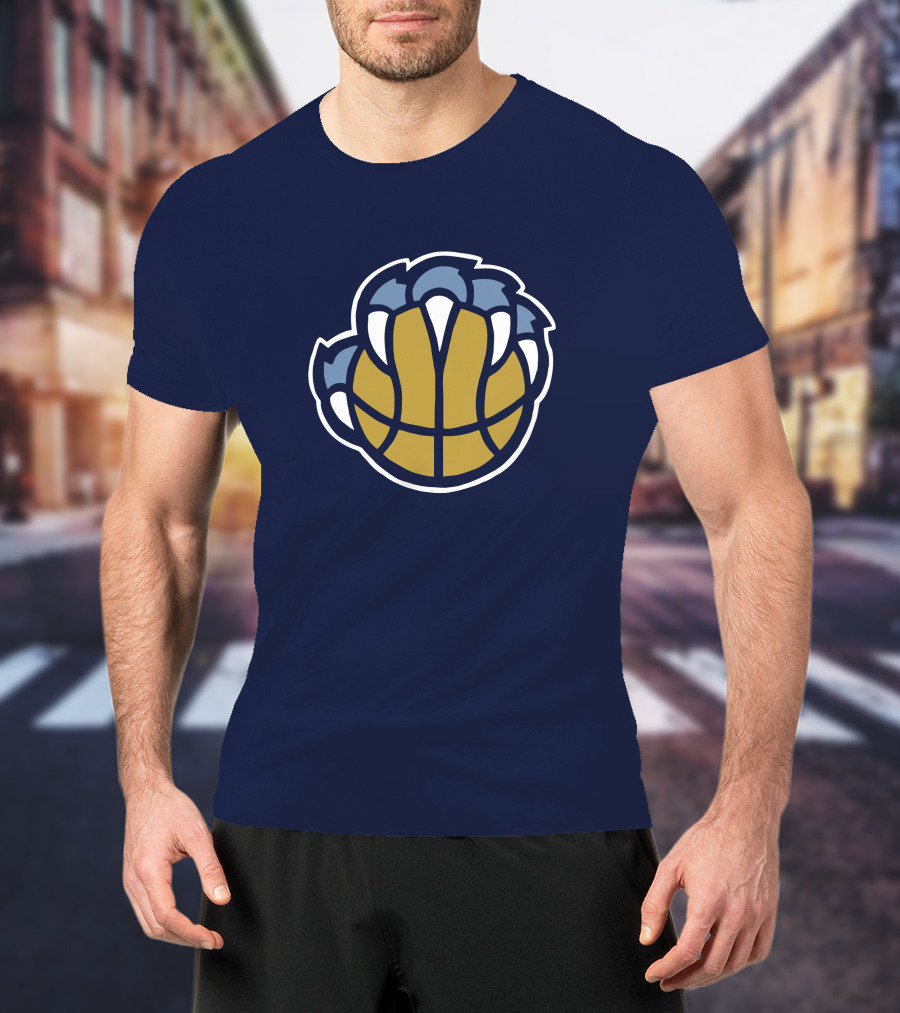 Homage Shop Memphis Grizzlies Molly Morrison Basketball Claw T-Shirt