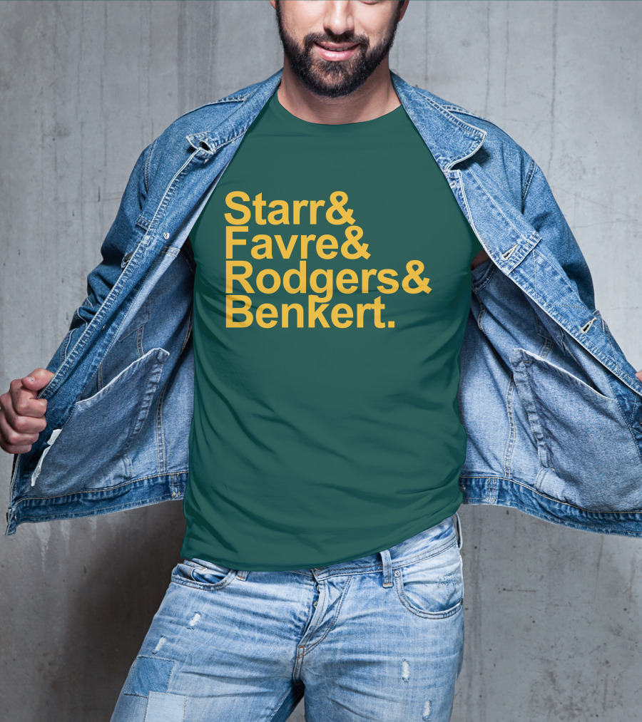 Starr Favre Rodgers Benkert Campeche Collective Merch T-Shirt