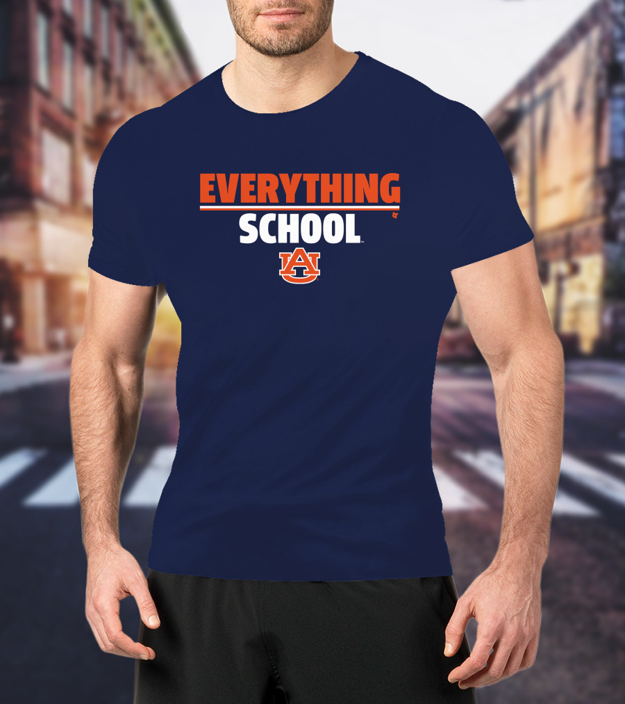 Auburn Everything School Logo Auburn Tigers T-Shirt