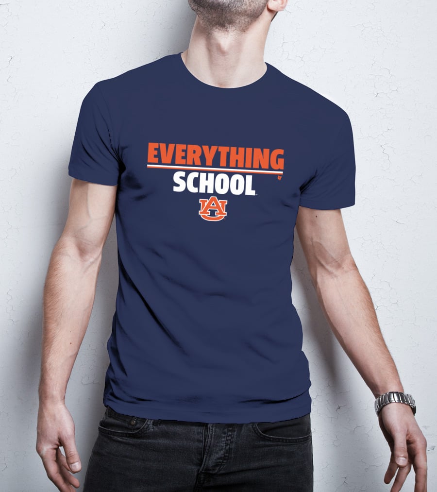 Auburn Everything School Logo Auburn Tigers T-Shirt