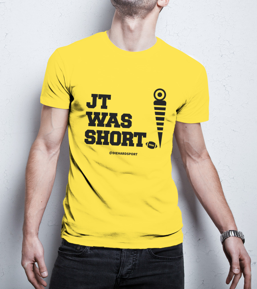 JT Was Short @DiehardSport Football Marker T-Shirt