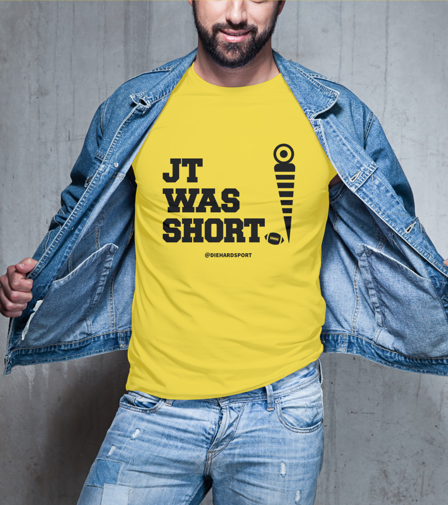 JT Was Short @DiehardSport Football Marker T-Shirt