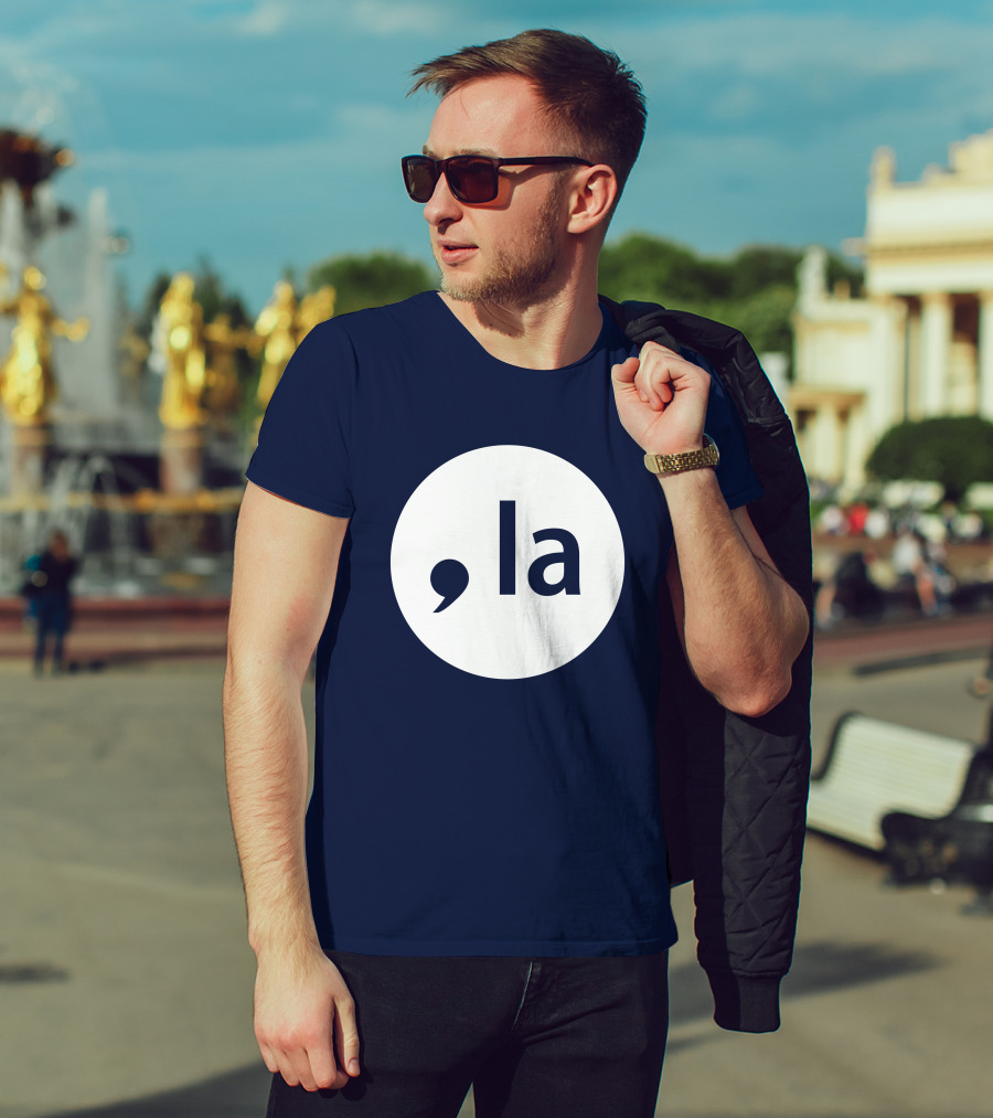 Comma La Elzey Quirky Text T-Shirt