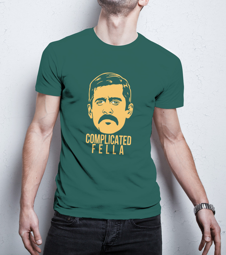Cheeseheadtv Go Pack Go Complicated Fella Keefersport Packers Aaron Rodgers T-Shirt