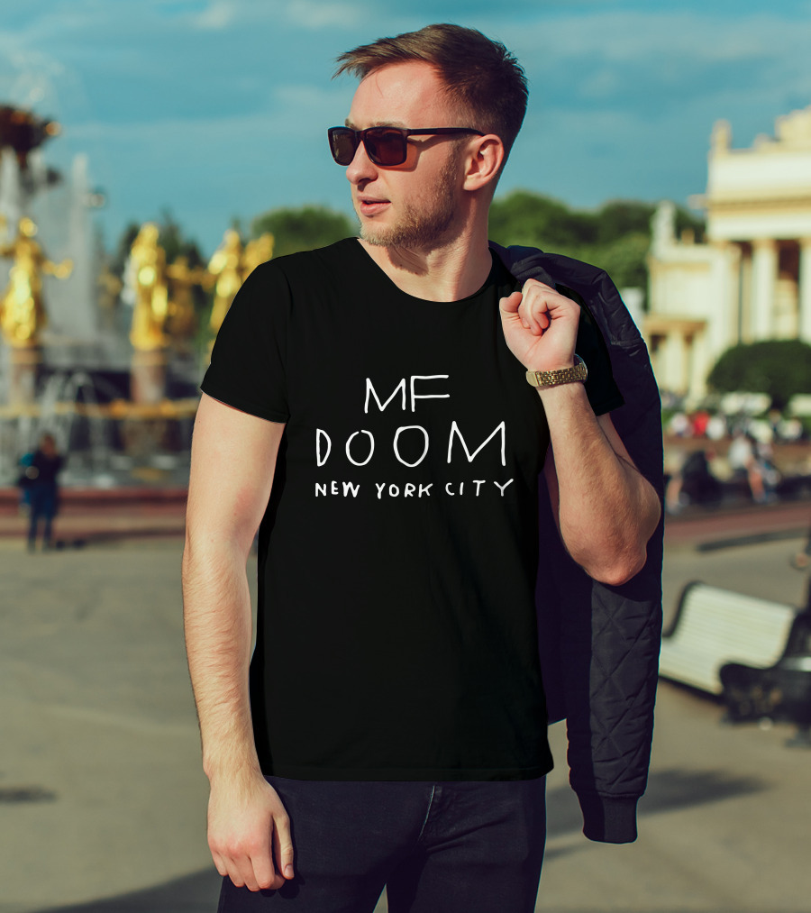 MF Doom New York City Gasdrawls Shop Merch T-Shirt