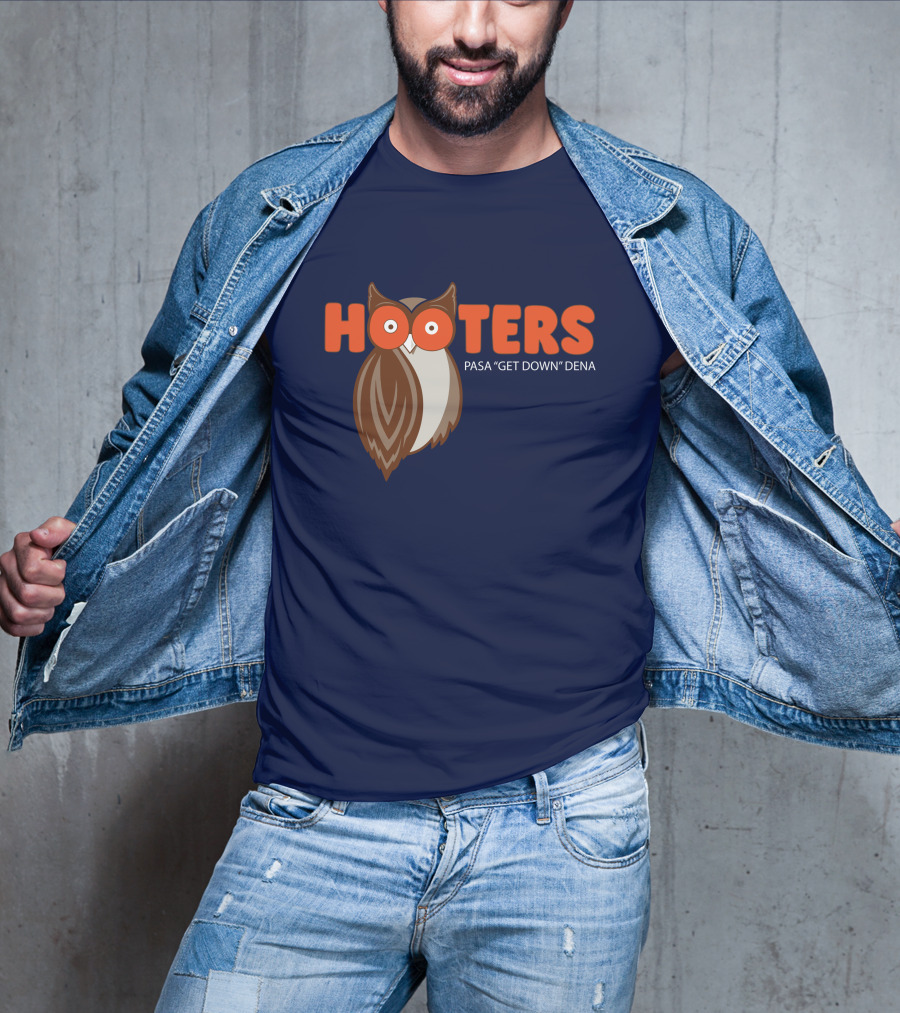 Michael Schwab Cristian Javier Hooters Owl Pasa Get Down Dena T-Shirt
