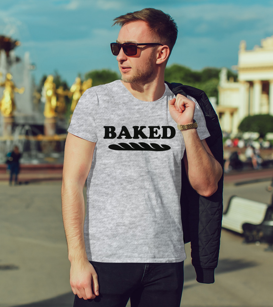 Kira Kosarin Baked Text With Twisted T-Shirt