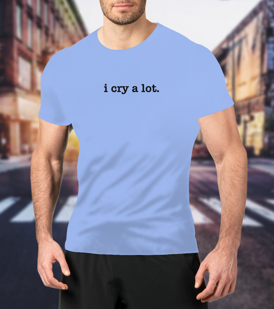 Kory DeSoto Colleen Ballinger I Cry A Lot Shirt Text T-Shirt