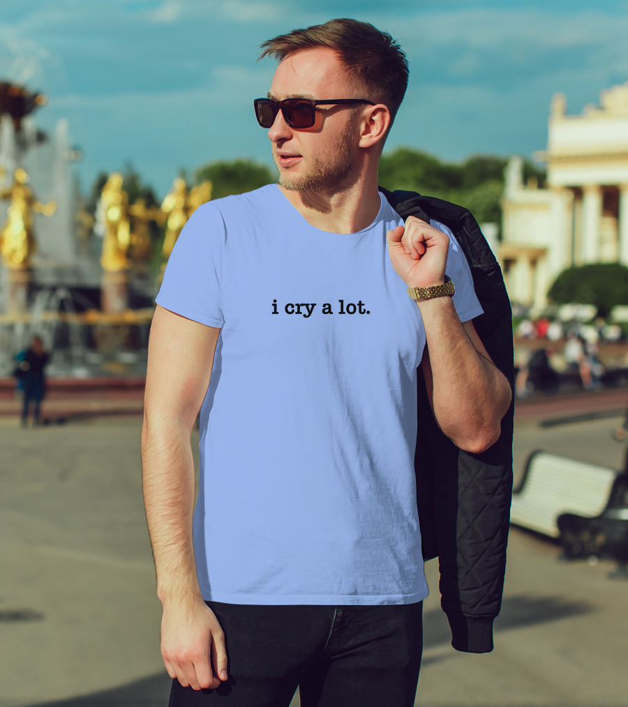 Kory DeSoto Colleen Ballinger I Cry A Lot Shirt Text T-Shirt