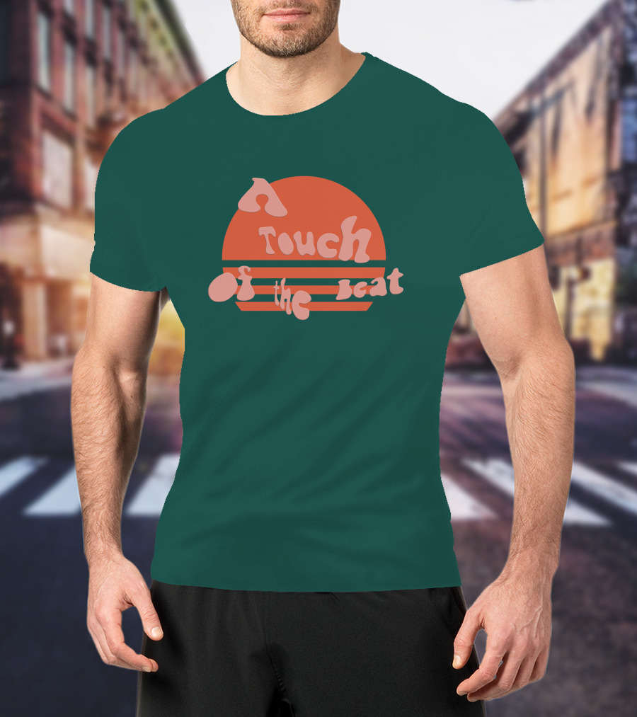 Aly And AJ Merch A Touch Of The Beat Retro Sunset T-Shirt