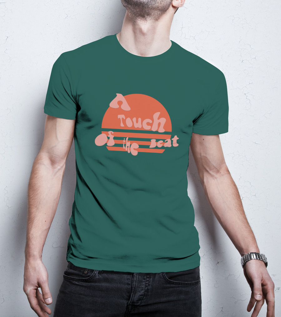 Aly And AJ Merch A Touch Of The Beat Retro Sunset T-Shirt