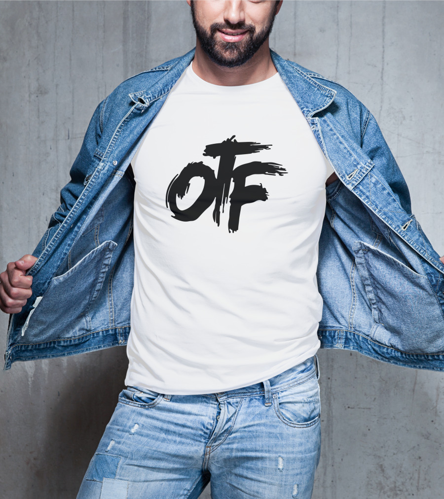 Otf Merchandise Brushstroke Style Branding T-Shirt