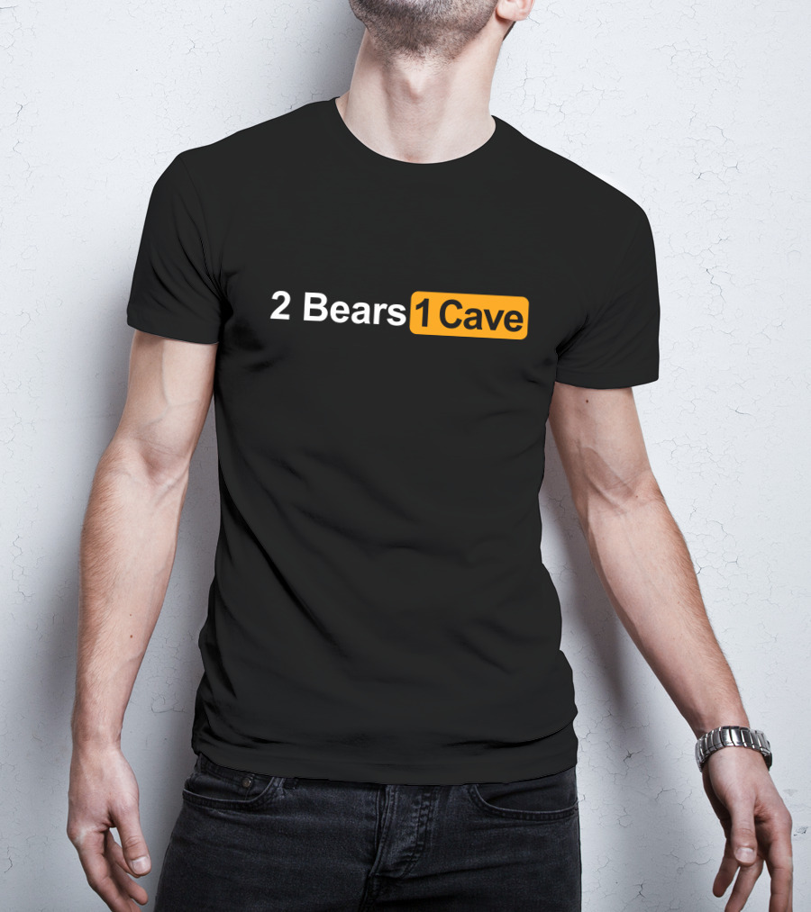 YMH Merch 2 Bears 1 Cave Podcast T-Shirt