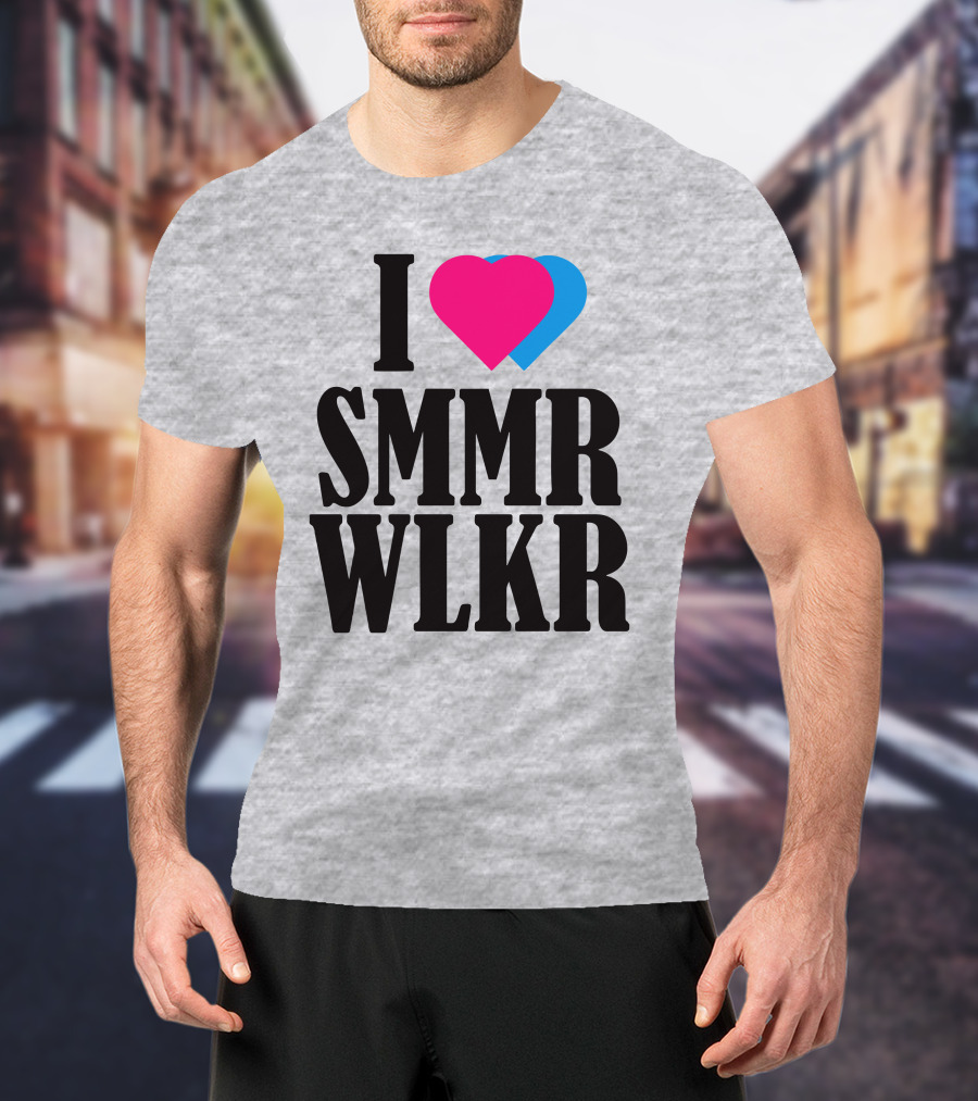 I Love SMMR WLKR T-Shirt
