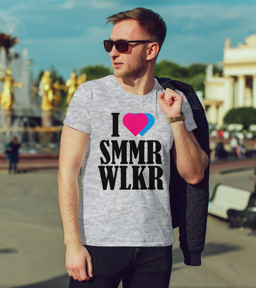 I Love SMMR WLKR T-Shirt