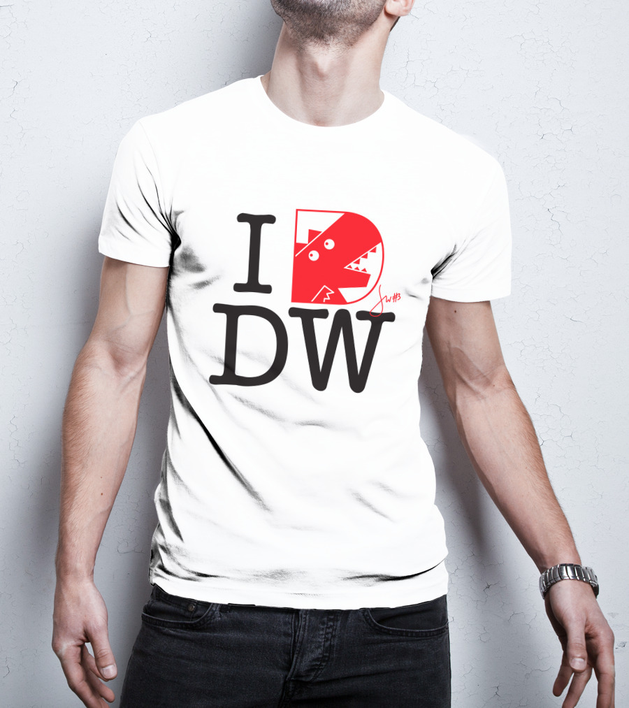 GetBlued I Love DW Deanna Wong Monster T-Shirt