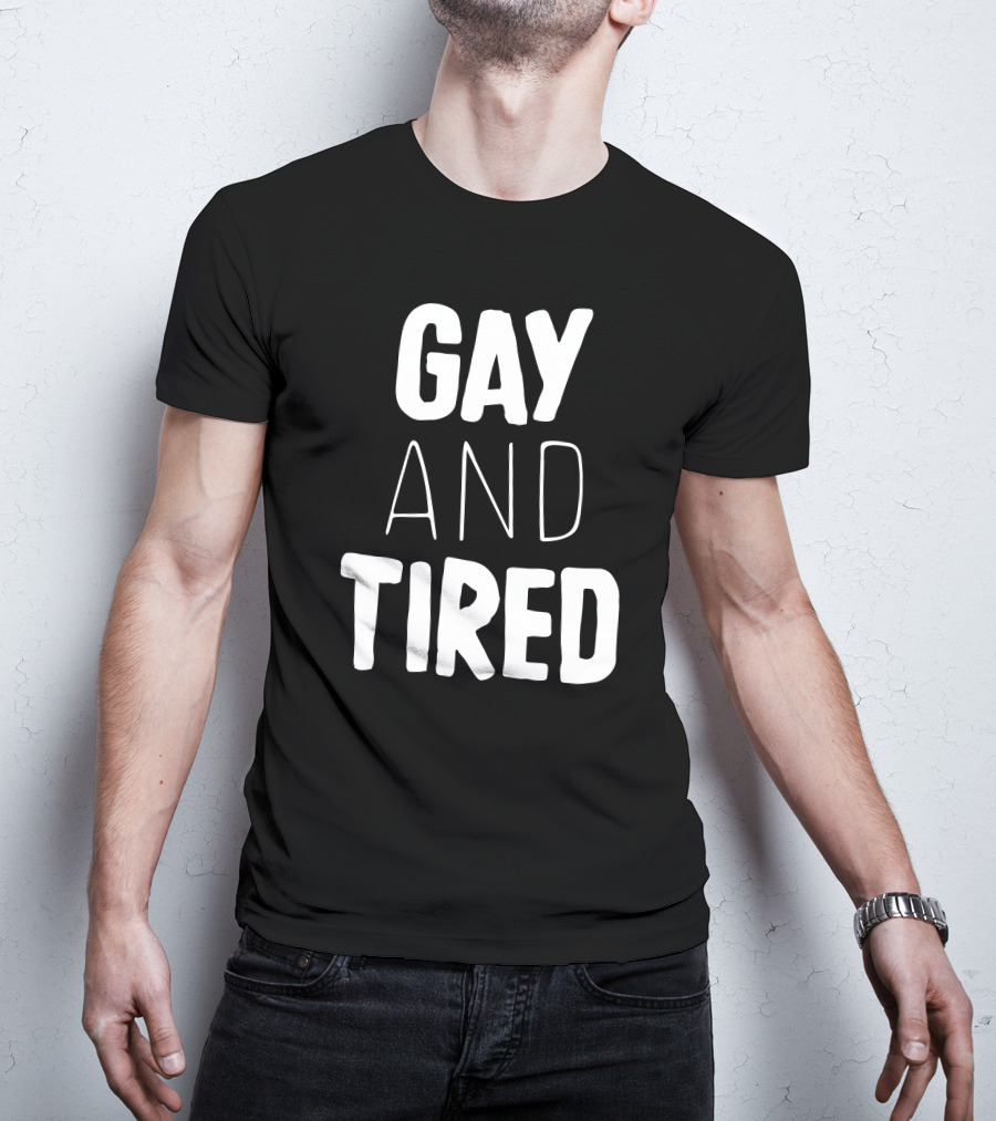 Gay And Tired Jason Trevino Lizard Kween Merch T-Shirt