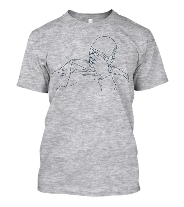 Star Trek The Next Generation Jean-Luc Picard Facepalm Line T-Shirt